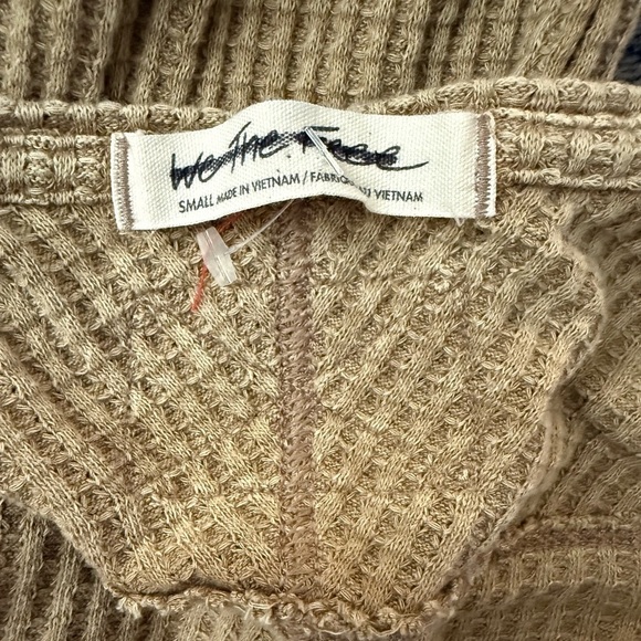 Free People We the Free Coraline Boho Casual Thermal Size Small NWOT - Picture 4 of 14